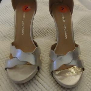 Chinese Laundry Silver Shoes